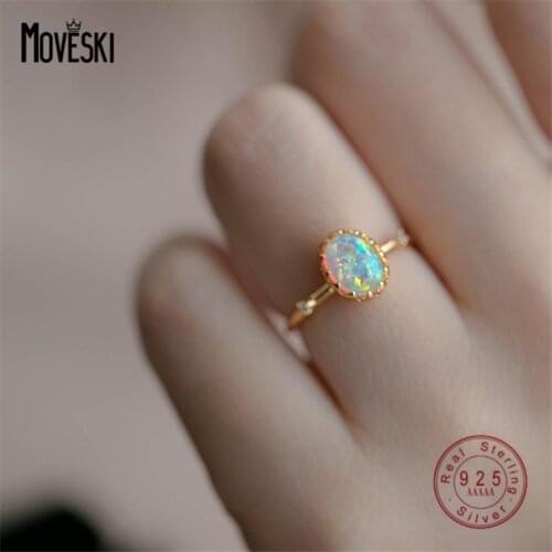 Moveski Women's Silver Rings