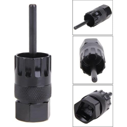 Unmovable Flywheel Removing Socket Guiding Stick Cassette Dismounting Tool Alloy Steel Quality Bicycle Repair Tools