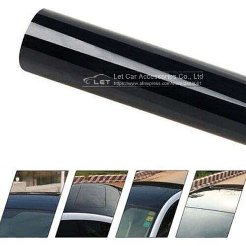 New bright Black Glossy Black Vinyl Car Decal Wrap Sticker Black Gloss Film Wrap Retail For HOOD Roof Motorcycle Scooter
