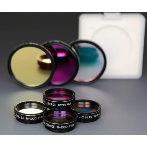 OPTOLONG LRGB AR 1.25 36mm 2” parfocal Filter Set Astronomy Telescope Coated for Deep Sky object Suitable for monochrome camera