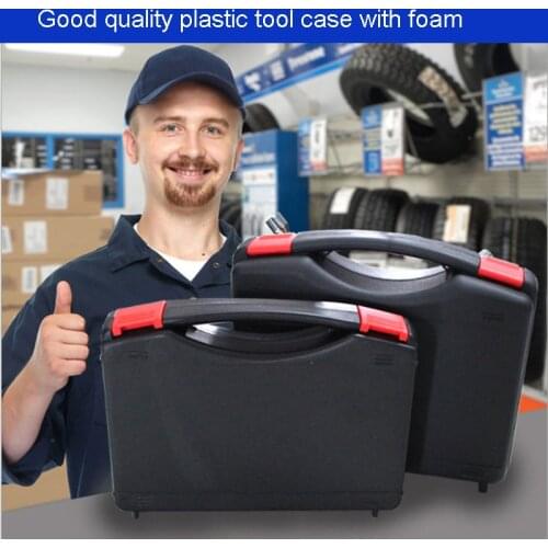 PP Tool case toolbox suitcase Electronic instrument case Plastic safety box equipment box product packaging totes 327*236*76 MM