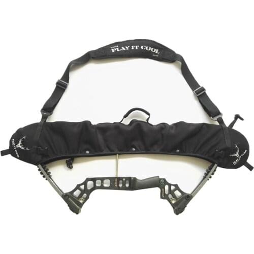 20-30 inch Compound Bow Bag Case Waterproof Archery Carrier Sling Bag String Cam Protect Guard Slicker Cover Holder Back Strap