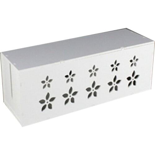 Storage Extension Socket Case Wire Safety Organizer Cable Tidy Management Box Storage Boxes