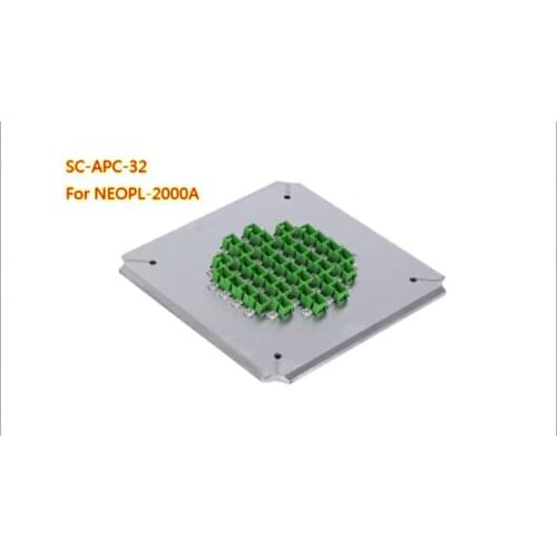 High Quality 3D Pass 32 Ports SC Connector Polishing SC Patch Cord Optical Polisher Jig Polishing Fixture Fiber Optic Jig