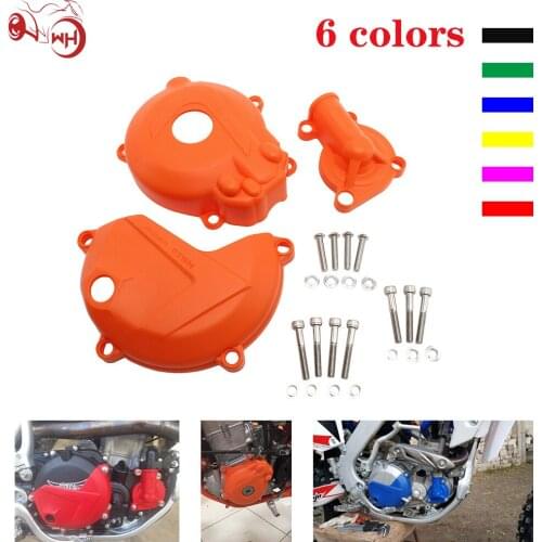 Zongshen NC250cc Engine Clutch Cover Magneto Pump Plastic Cover Left And Right Side Motocross Drop Wear-resisting 03PP110