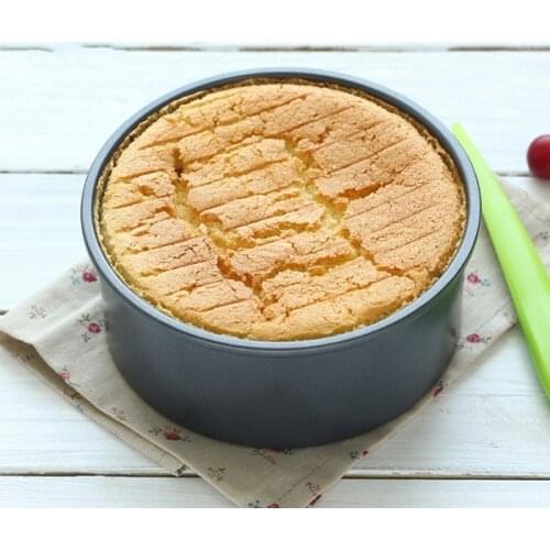 8 Inch Bake Mould Cake Pan Removable Bottom Non-Stick Carbon Steel Bakeware Cakes Molds Baking Accessories