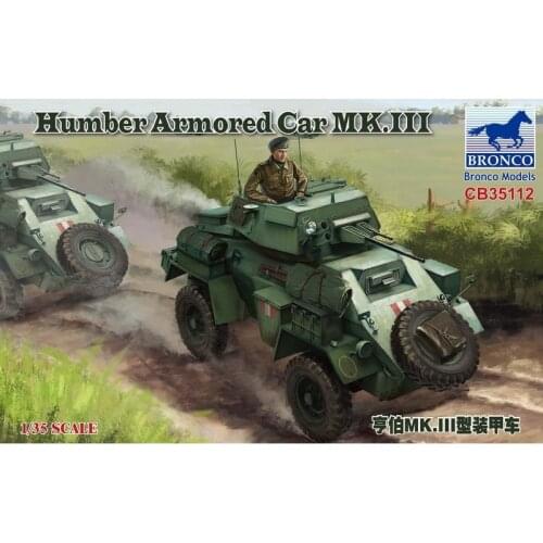 BRONCO CB35112 1/35 Humber Armored Car MK.III - Scale Model Kit