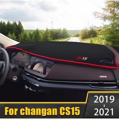 For Changan CS15 2016 2017 2018 2019 Car Dashboard Cover Dash Mat Sun Shade Pad Instrument Panel Carpets ANti-UV Accessories