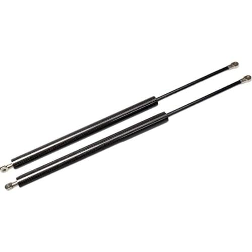 For BMW 318ic 328i M3 323i 320i 318i 1995 1996 1997 1999 Carbon Fiber Hood Lift Supports Gas Shocks Struts Charged 14.4 inches