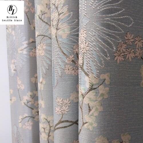 Factory Direct High Precision Jacquard Base Fabric Window Shade Cloth Wholesale Jacquard Printing Living Room Bedroom Curtain