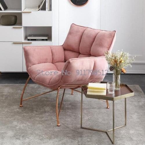 Beixi single sofa chair Nordic designer single chair makeup chair balcony live lazy sofa leisure chair