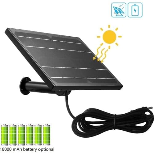 8W DC12V Solar Panel 5V USB Micro Solar Battery Charger Power Outdoor For Phone Mini Camera 4G Solar Energy Surveillance System