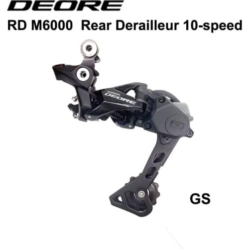 DEORE RD M6000 RD-M6000 Shadow Rear Derailleurs Mountain Bicycle GS MTB Derailleurs 10-Speed 20/30-Speed Bicycle Parts