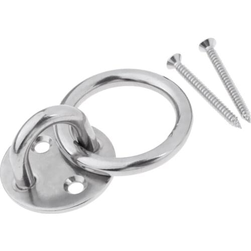 Ceiling Wall Mount Hook with Round Base for Yoga Swings Hammocks Body Weight