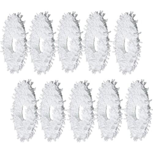 Replacement Steam Mop Cleaning Pads Mop Cloth Rag for Ecovacs N9 N9+ Robotic Vacuum Cleaner Spare Parts Accessories