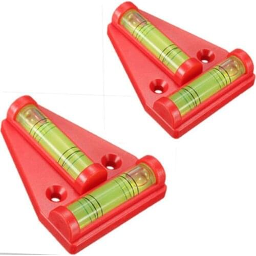 2PCS/set Mini T Type Levels New Caravan RV Camper Trailer Motorhome Boat Accessories Parts Hot Sale