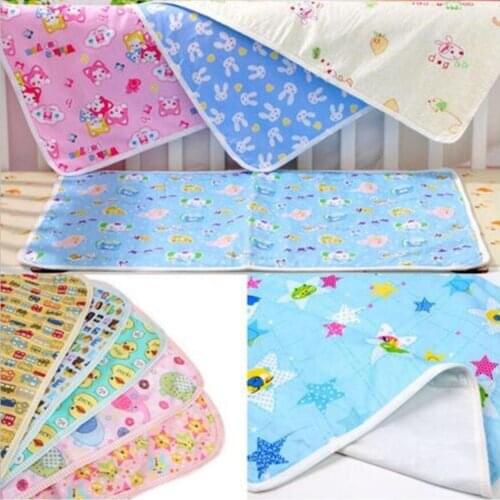 40 * 50 CM Baby Waterproof Mattress Bed Sheet Infant Change Mat Cover Baby Nappy Changing Pad Ecologic Diaper Changing Table