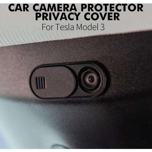 Vxvb New For tesla Model Y accessories ModelY Webcam Cover Model 3 camera privacy cover Model3 ModelS Model S X Car 2020 Three