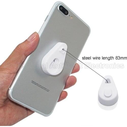 Retractable anti theft pull wire box recoiler with stainless steel wire 20pcs