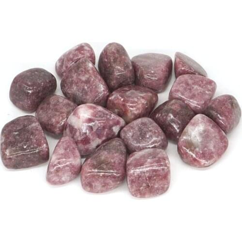 200g Natural Gemstone Lilac Lepidolite Crystal Bulk Tumbled Stone Polished Quartz Mineral Reiki Healing Specimen Home Decoration