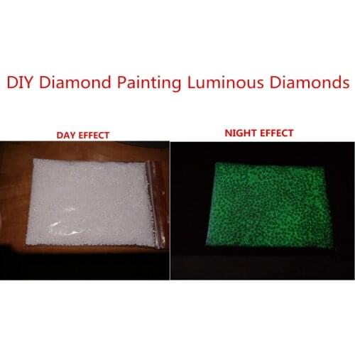2021 New Glow In Dark Resin Stone DMC 5200 Square Round Drills For 5D DIY Diamond Painting Embroidery Rhinestone Mosaic