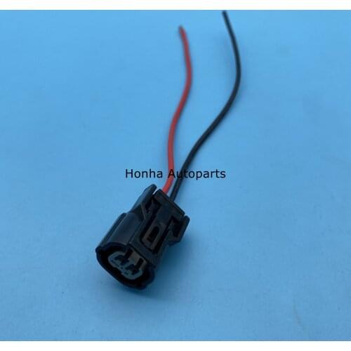 6189-0891 10/20/50/100 pcs 2 Pin 2 Way Water Temperature ABS Sensor Turn Light Plug Connector With 15cm 20AWG Pigtail
