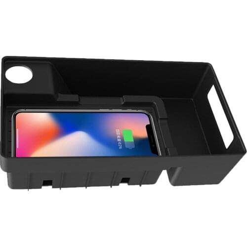 Aotsr QI Wireless Car Charger For Audi A4/A5/S4/S5 2016 2017 2018 Intelligent Infrared Fast Wireless Charging Car Phone Holder