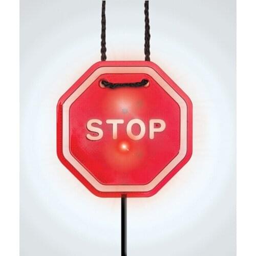 Car Flashing LED Light Garage Parking Signal Stop Sign LED Stop Sign Parking Assistant for Garage Flashing Signal