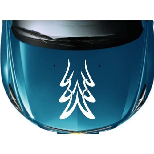 Car decals Vase Stripes Cross Tribal 15'' x 25'' Vinyl Graphics Bonnet Hood stickers CG88