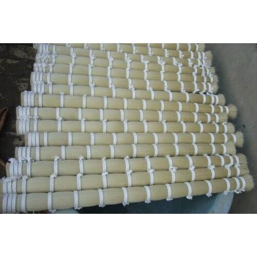 1 kg white mongolia bowhair 31-32" up