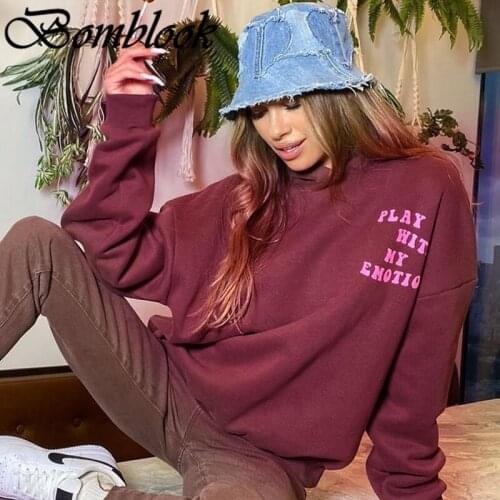 Женские осенние толстовки Bomblook China At AliExpress