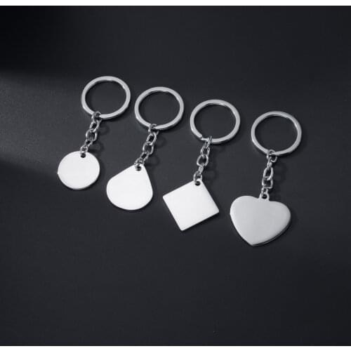 YWSHK Small Size Anti-Lost Keychain Personalized Customized Engraving Keyring For Car Name Number For Men Women Gift Key Chain