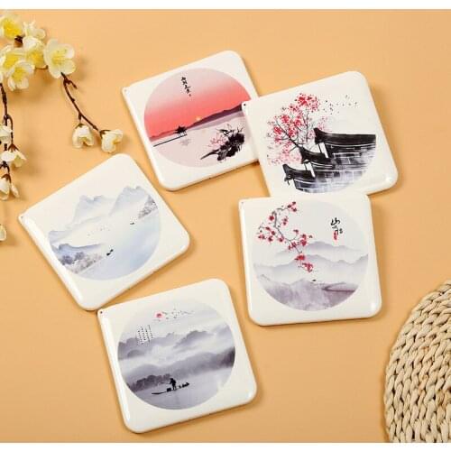 NEW Pattern Mask Case Disposable Mask storage box Outdoor Portable Mask Dustproof Case Save Mask Students Masks Container