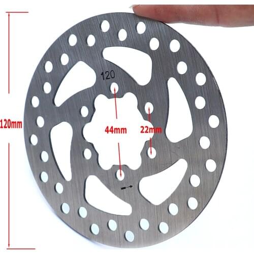 Outdoor Cycling Disc Brake Piece Rotor 120mm Electric Scooter brake pads