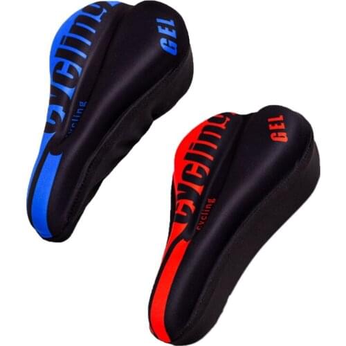 Breathable Bike Seat Comfort Silicone Cushion Saddle, Bicycle Saddle Cycling Seat Silicone Sponge Material