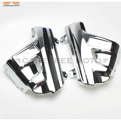 Chrome Motorcycle Front Fender Cover Moto Mudguard Frame Decoration case for Honda GL1800 GOLDWING 2001 2002 2003 2004 2005