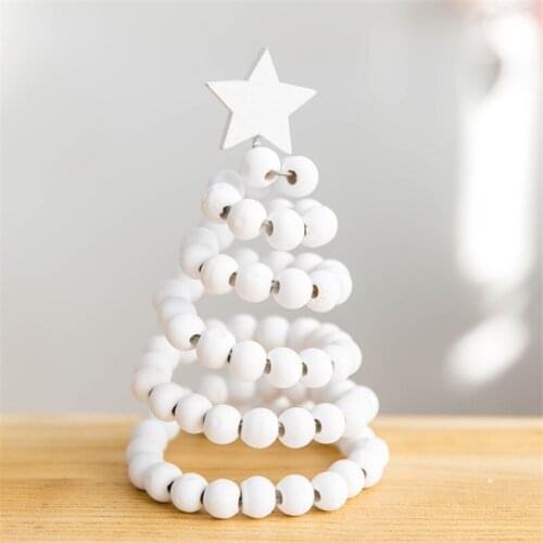 Creative Wooden Christmas Tree Desktop Ornaments Christmas Decoration for Home Christmas Xmas Gift Navidad 2022 New Year Gift
