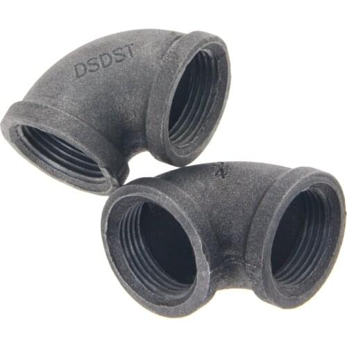 MroMax Pipe Socket Cast Iron Electrophoresis Applicable Pipe 4/6 in Charge Thread Specifications G1/2/G3/4 Hardware 2/4/6/10pcs