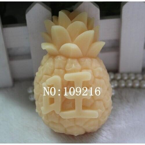 Wholesale!!!1pcs Pineapple (zx50) Silicone Handmade Soap Mold Crafts DIY Mould