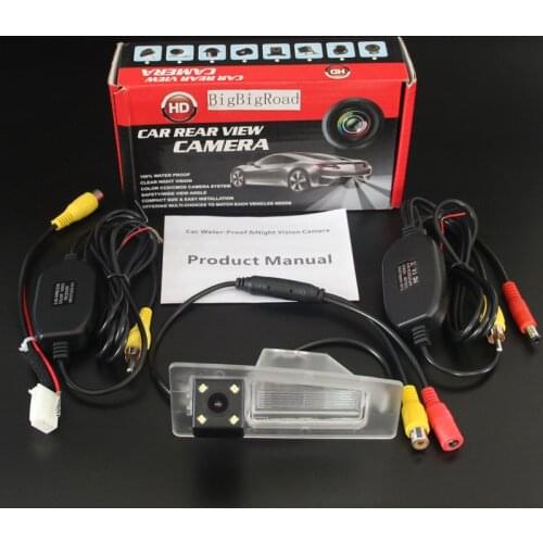 BigBigRoad For Mazda CX3 CX-3 CX 3 RCA & Original Screen / Monitor Compatible Rear View Camera High Quality Back Up Reverse Cam