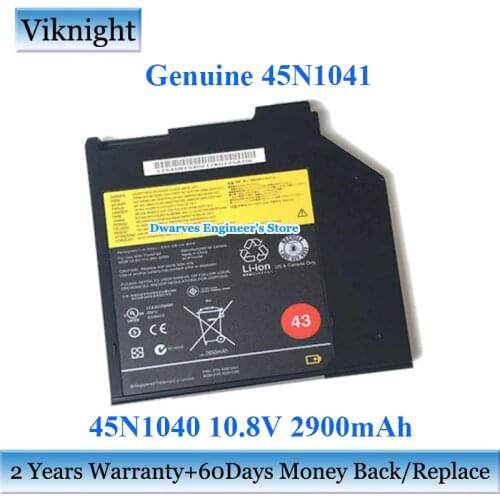 Genuine 10.8V 2900mAh 45N1040 DVD Battery 45N1041 45N1041 51J0507 51J0508 40Y6787 41U4890 FRU 45N1041 For Lenovo T60 T61