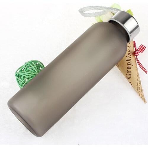 600ML Plastic Water Bottle Sport Portable Rope Drinkware Outdoor Travel Leak Proof Seal Gourde Climbing Water Bottles 20FEB26
