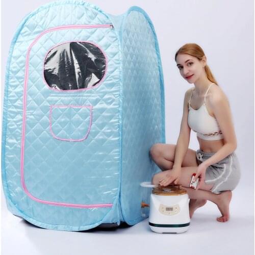 Portable Steam Sauna Generator 2.8L 1500W For Sauna SPA larger TentLose Weight Detox Therapy Steam Fold Sauna Cabin