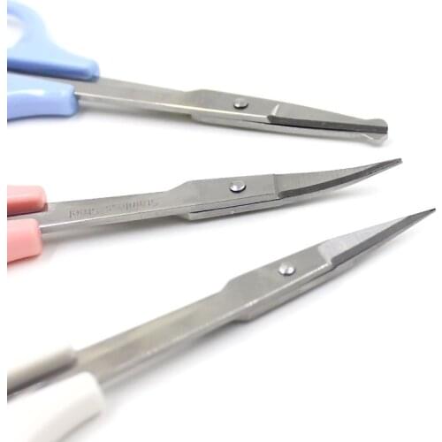 Professional High Quality Eyebrow Eyelash Scissors Trimmer Straight or angle Fake Eyelash Extension Tool