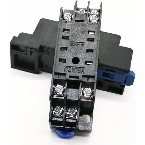 1 PCS CHINT Relay Socket CZy08A For JZX-22F/2Z(MY2NJ) Relay 8 pin