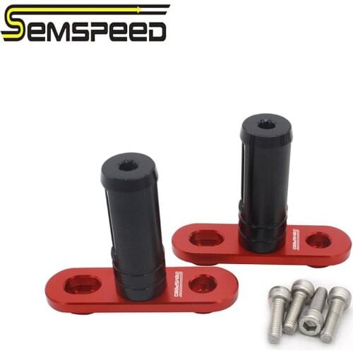 Semspeed with Logo Fog Light Bracket Front Fender Light Holder for Yamaha MT15 MT125 R15 V1-V3 R125 LED Headlight Holder MT 15