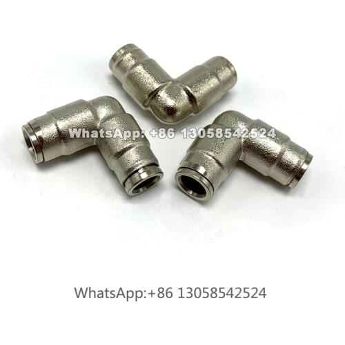 3/8" Elbow Joint with Slip Lock Plug, Pipe Joint, Quick Slip Lock Connector, Quick Coupling Connector for Mist Cooling System