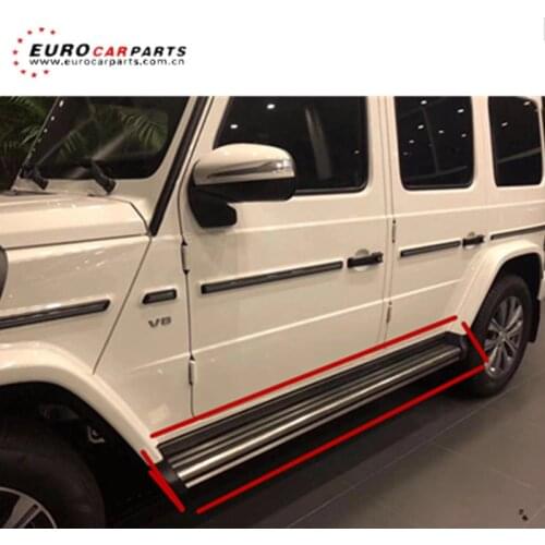 High Quality 2019 year G class w464 side foot step for w464 G500 G63 side skirt running board for G wagon side step