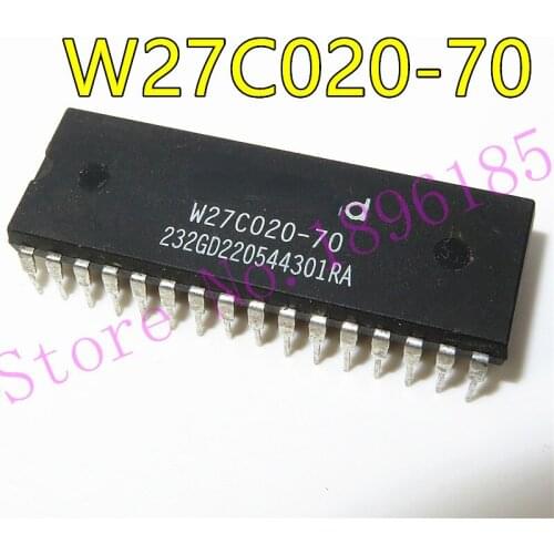 1pcs/lot W27C020-70 W27C02-70 W27C020 DIP-32 New original In stock