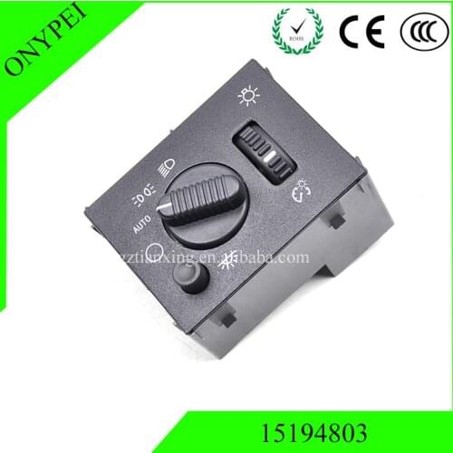 15194803 Headlight Switch For Chevy Silverado Sierra Escalade H2 19381535 D1595G D1595GB